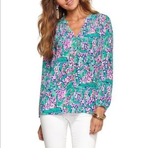 Lilly Pulitzer Elsa top size medium